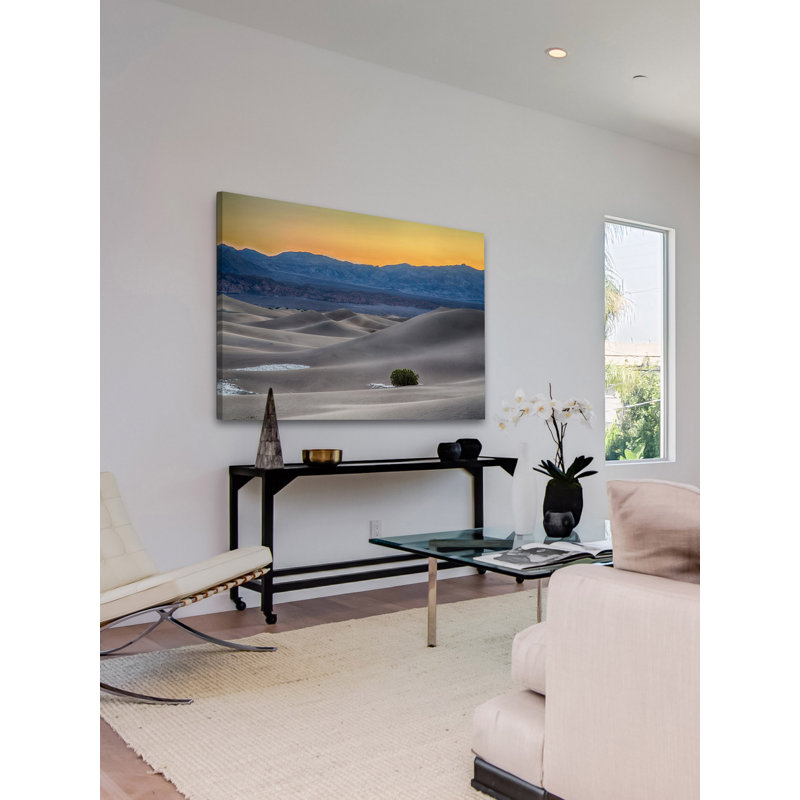 Rolling Sand Hills - Print, 41cm H x 61cm W x 3.81cm D, No Matte, Wrapped Canvas