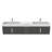 84" Amazon Double Bathroom Vanity with Top-92646587-92646590-92646586