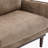 Calvera Modern Loveseat Sofa With Spacious Seating And Stitched Armrests-118964632