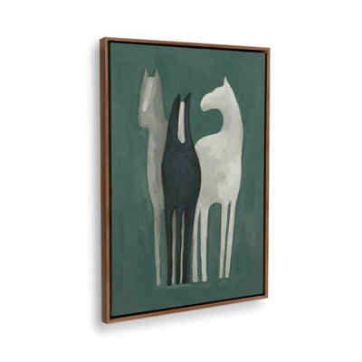«Horse Shapes II» par June Erica Vess, reproduction d'art