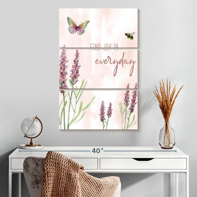 Tergel Find Joy Wildflowers, H 32 po x l 20 po