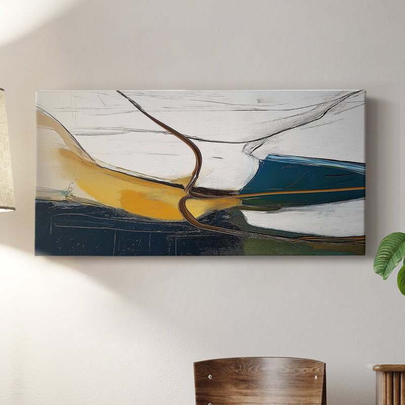 Abstract Series 7 #L-Gallery Wrapped Canvas