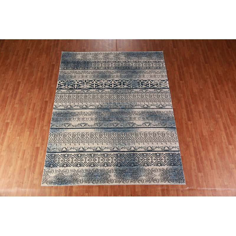Transitional Oriental Area Rug 8x10