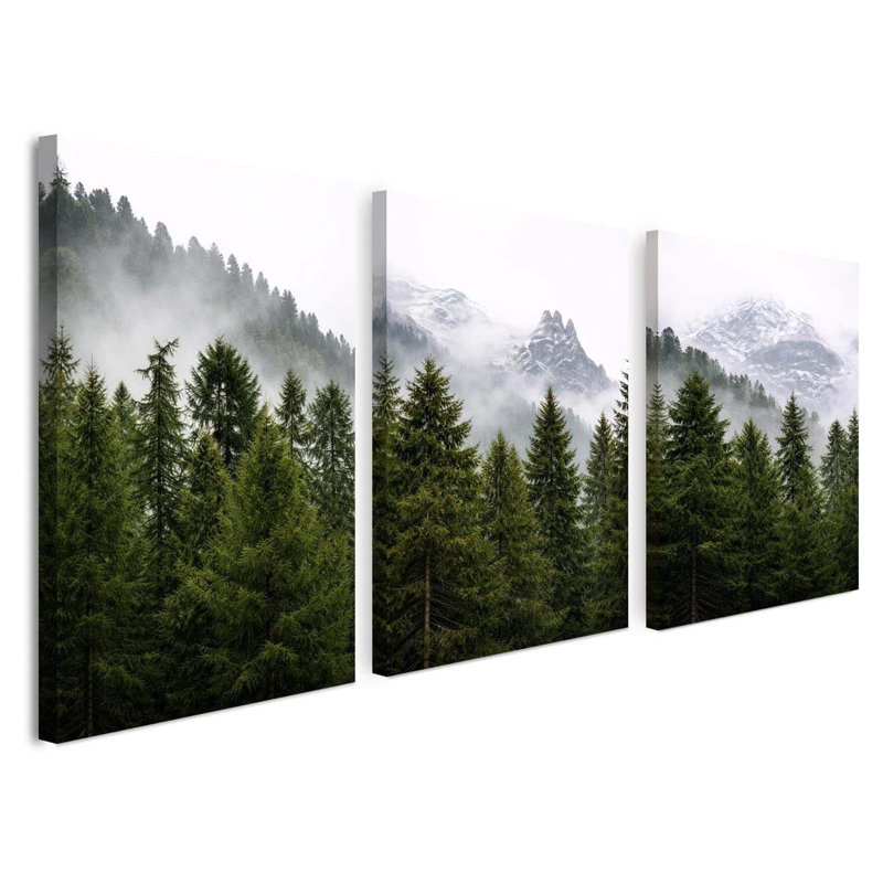 3 Piece Wrapped Canvas Wall Art