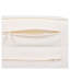 Chaise longue d'extérieur avec dossier 5 positions TREXM, chaise longue en rotin de patio en PE, beige et blanc crème-1487068323