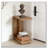 C-Shaped Bedside Table