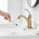 Single-Hole Single-handle Bathroom Faucet with Drain Assembly