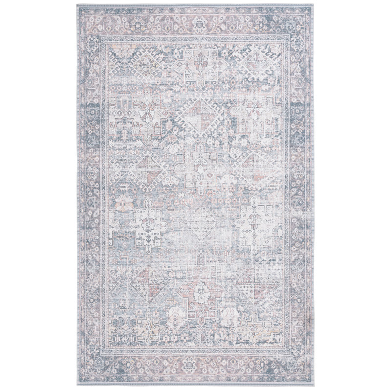 Tapis Arizona 199 sauge foncé / ivoire Arizona, Rectangle 4 pi x 6 pi