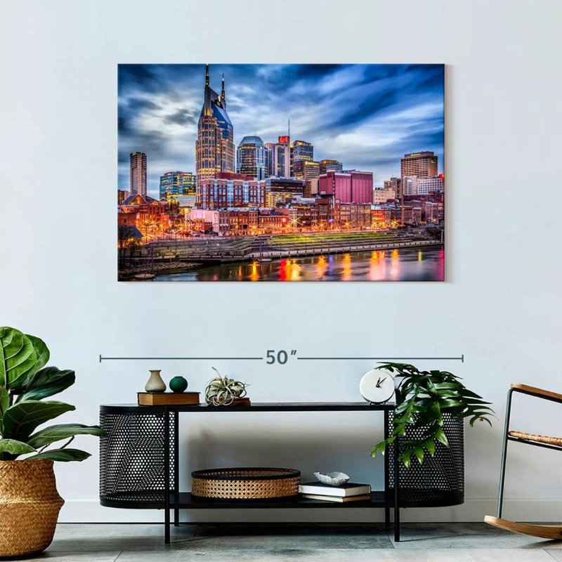 Horizon vif de Nashville, H 30 po x l 45 po x P 1,25 po