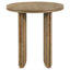 Ensemble de 3 tables basses rondes brun clair Adina-831306581