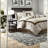 Taupe Brown 7 Piece Bedding Set, Polyester Comforter, Modern Home Style Cal King