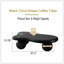 Table basse 47 pouces en forme de nuage avec 3 pieds en forme de boule-774870689-774870693-774870694