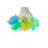 Costinela ProductWorks Battery-Operated Ultra LED Lights with Timer Feature, 10 Lights, Tropical Fish