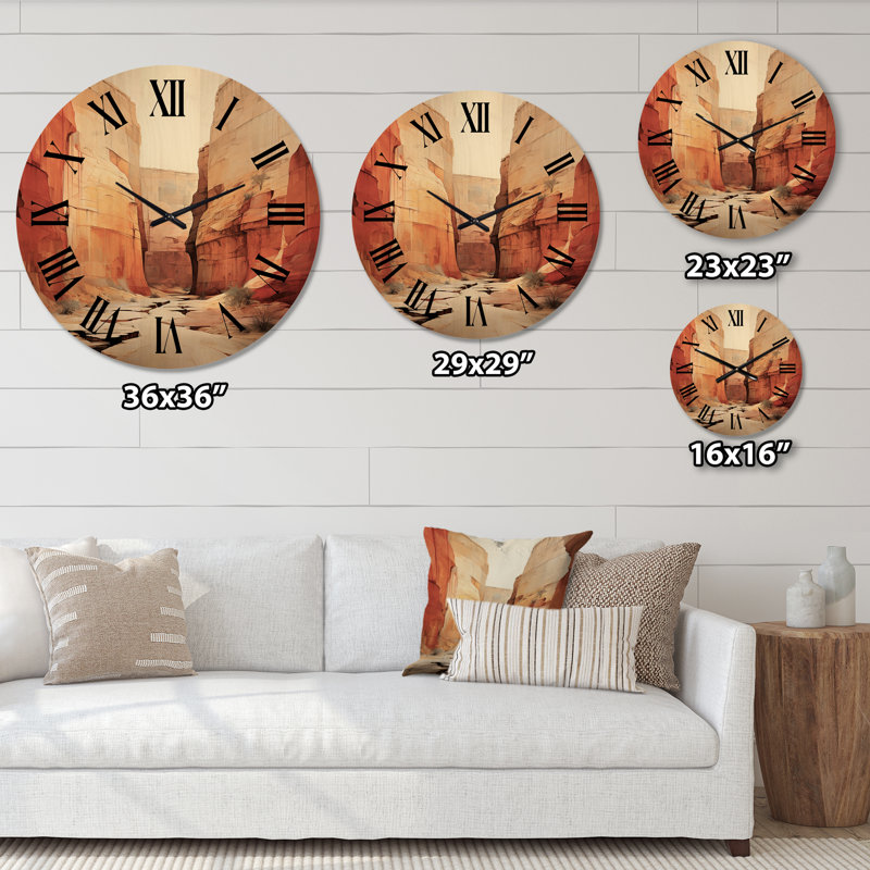 Horloge murale Rihamna, Grand