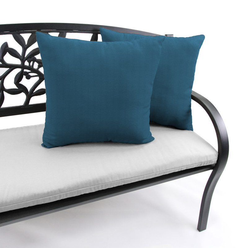 Sunbrella Outdoor Throw Pillow, Legion Blue