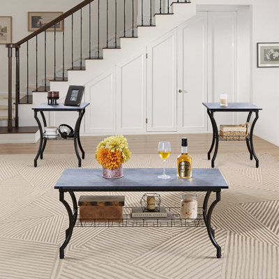 Aliona 3 - Piece Living Room Table Set