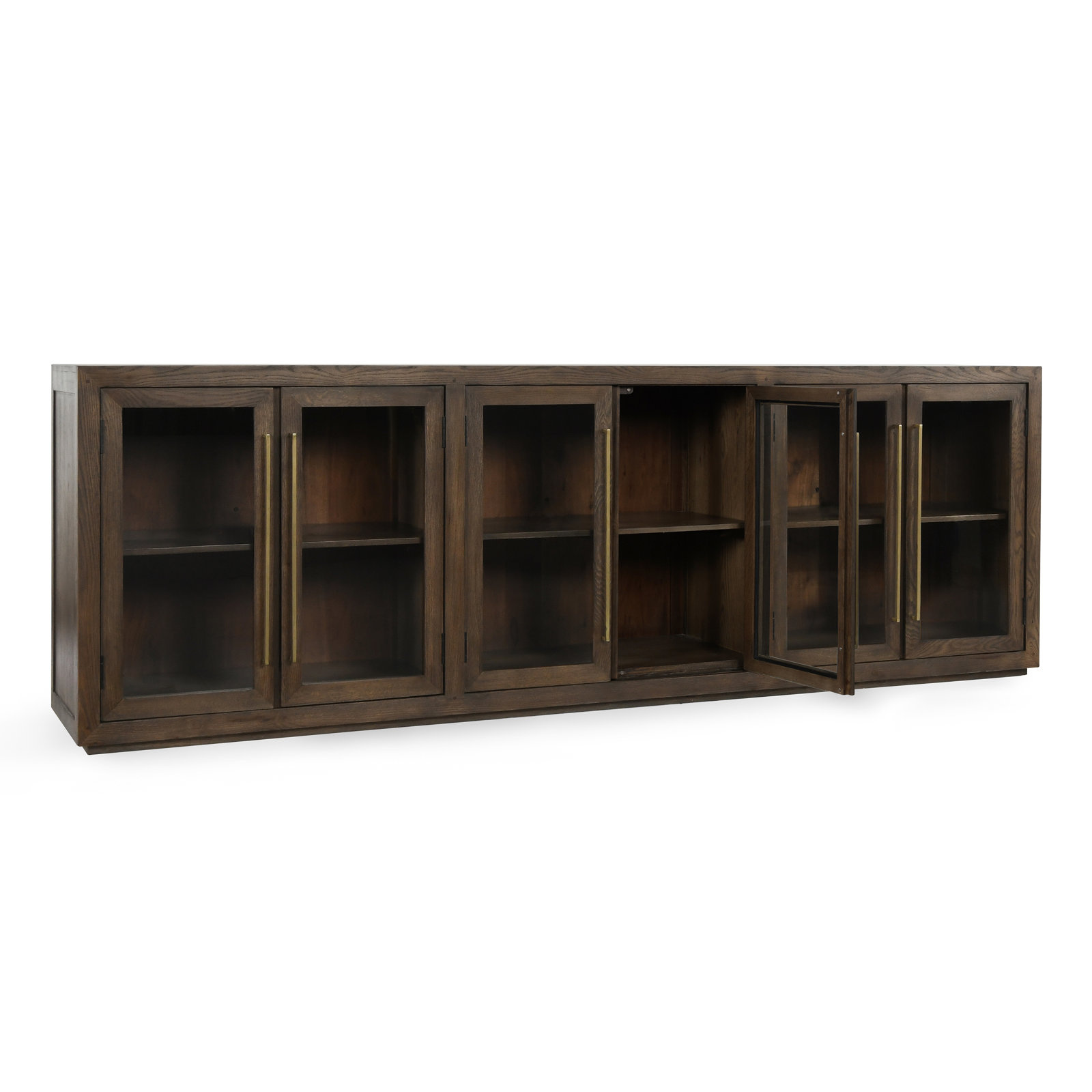 Alaya Sideboard, Brown, 36"H x 108"W x 20"D