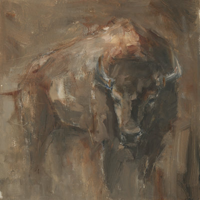 American Buffalo Study I by Ethan Harper - Wrapped Canvas Print