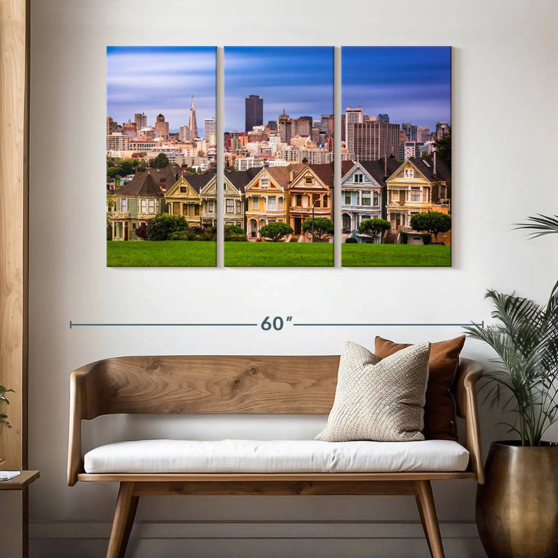 San Francisco Homes, H 32 po x l 50 po