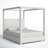 Upholstered Canopy Bed-86553817-86553821