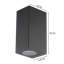 Pavonis Matte Black Up & Downlight