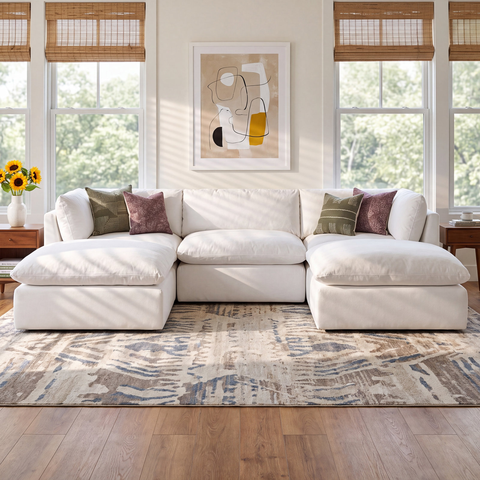 Davos Modular Sofa and Chaise