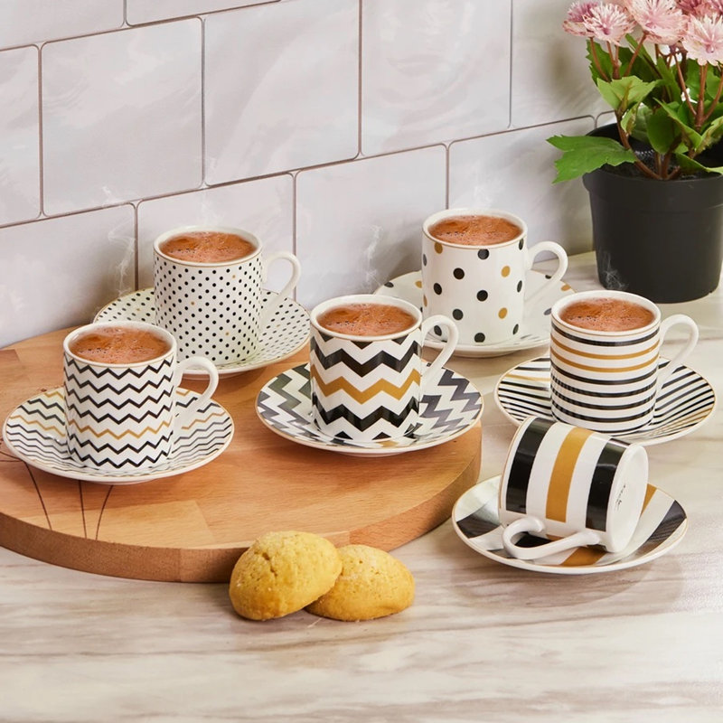 Espresso Cup and Saucer