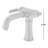 Single-Hole 2-handle Bathroom Faucet with Drain Assembly-94339880
