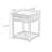 Modern Solid Wood End Table