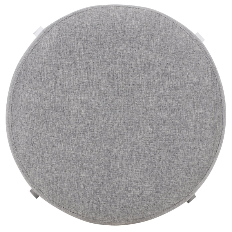 Tabouret de comptoir Amato, Gris