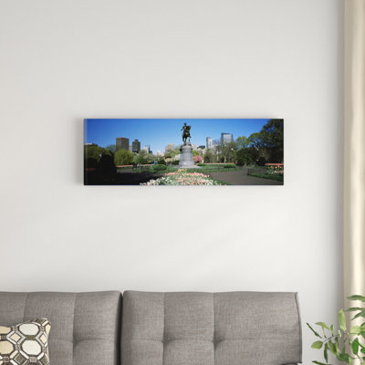 " Paul Revere Statue, Boston Public Garden, Boston, Suffolk County, Massachusetts " Print