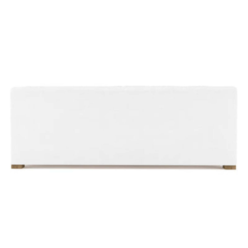 Crosby Slope Arm Sofa, 32.5" H x 108" W x 43" D, Weathered, Vintage Leather Blanc