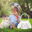 Panier de lapin de Pâques, sacs mignons de seau de Pâques avec oreilles de lapin pour la chasse aux œufs de Pâques, décorations de Pâques, rangement de cadeaux de bonbons -1705592045-1705592046