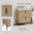 Bathroom Vanity With Ceramic Sink And Drawers-968095443