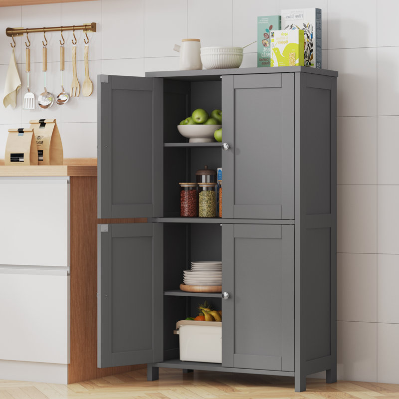 Armoire de salle de bain l 40 po Aralynne, Gris