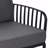 Outdoor Patio Club Chair, Modern Patio Furniture, Waterproof Thick Cushion Deep Seating for Porch, Balcony-69238209