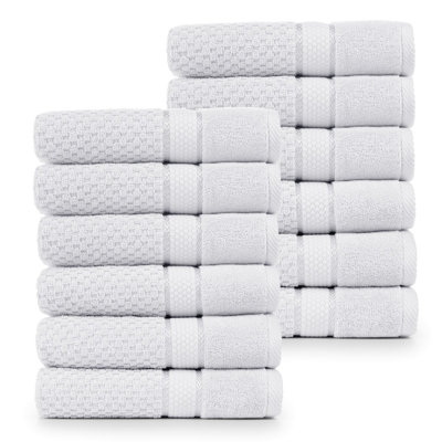 Collection de serviettes texturées 100% coton Mulaayam