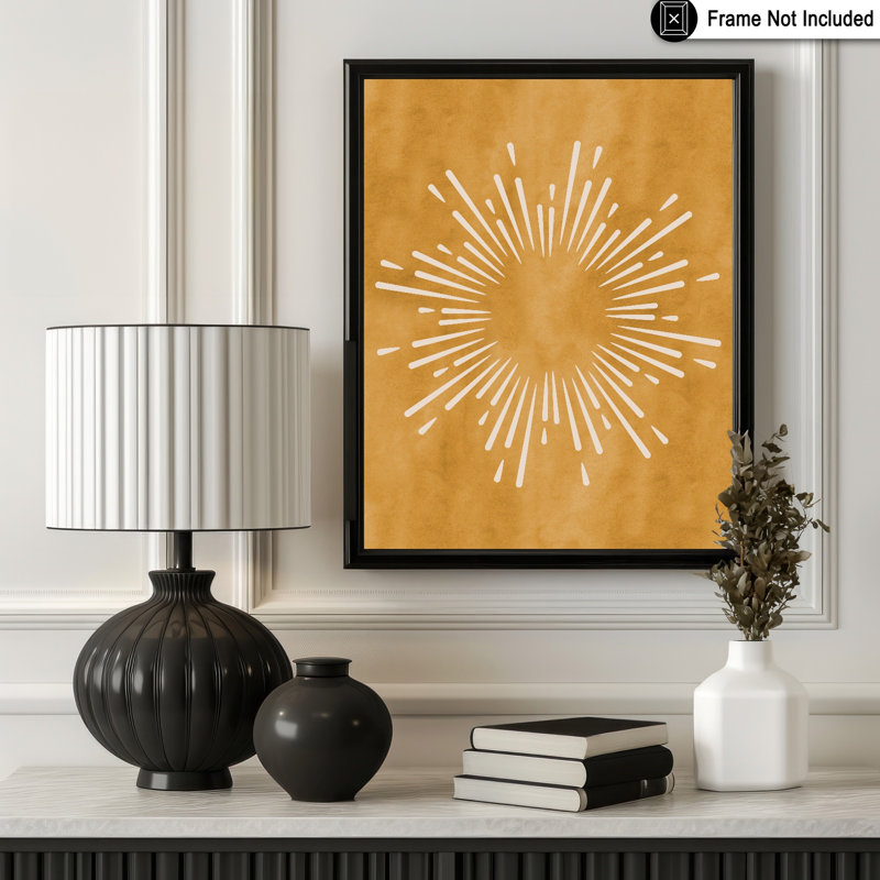 Rayons de soleil, Sans cadre, Affiche, H 11 po x l 14 po
