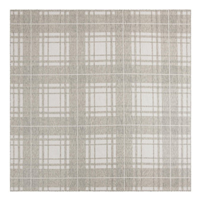 Talih Plaid Indoor / Outdoor Rug