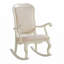 Chaise berçante avec pieds cabriole