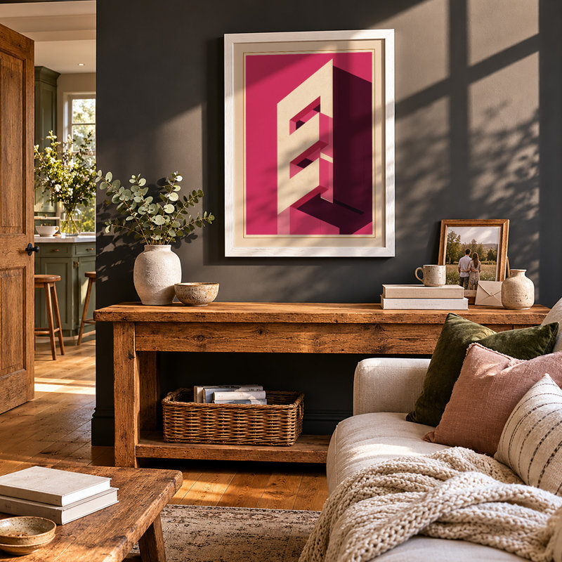Dimensions Geometric - Print, Unframed, A2 - 59.4 x 42.0 cm