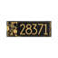 Frank Lloyd Wright Coonley, plaque moderne, standard, 1 ligne-126011979-126076906-126347717