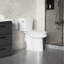 Toilette siphonique deux pièces 4,8 LPF 1,28 GPF