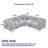 L-Shaped Sectional Couch