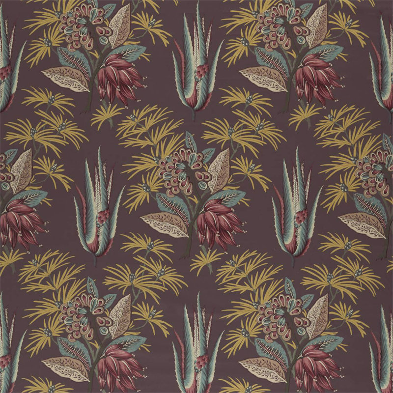 Desert Flower II Fabric, Antiquary
