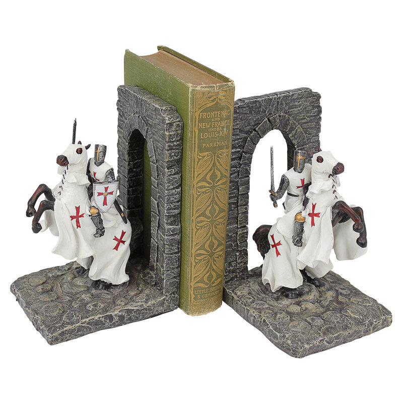 Serre-livres sculpturaux Knights of the Digital Realm