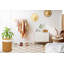  3-Piece Handwoven Rattan Lidded Laundry Hamper Basket Set