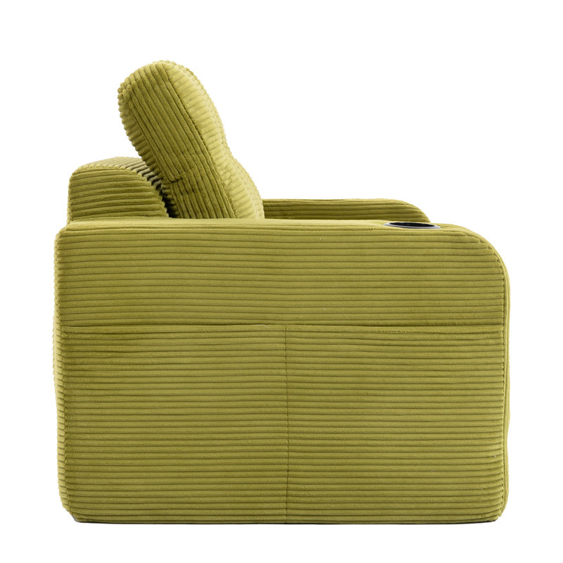 Canapé-lit convertible 2-en-1 avec support en mousse viscoélastique haute densité, canapé-lit escamotable pour le salon ou la chambre à coucher.