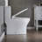 WoodBridge Vital 1.6 GPF Elongated Comfort Height Chair Height Floor Mounted One-Piece Toilet with Seat Included