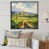 Black Floater Framed